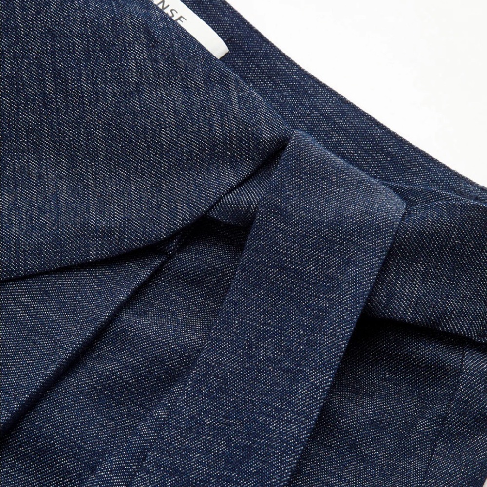 Commense Dark Blue Asymmetric Wrap
Wide-Leg Pants - Picture 4 of 4